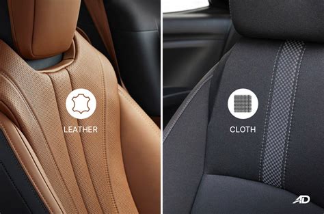 cloth seats vs fake lether|genuine leather vs cloth seats.